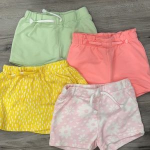 Mixed baby girl short set